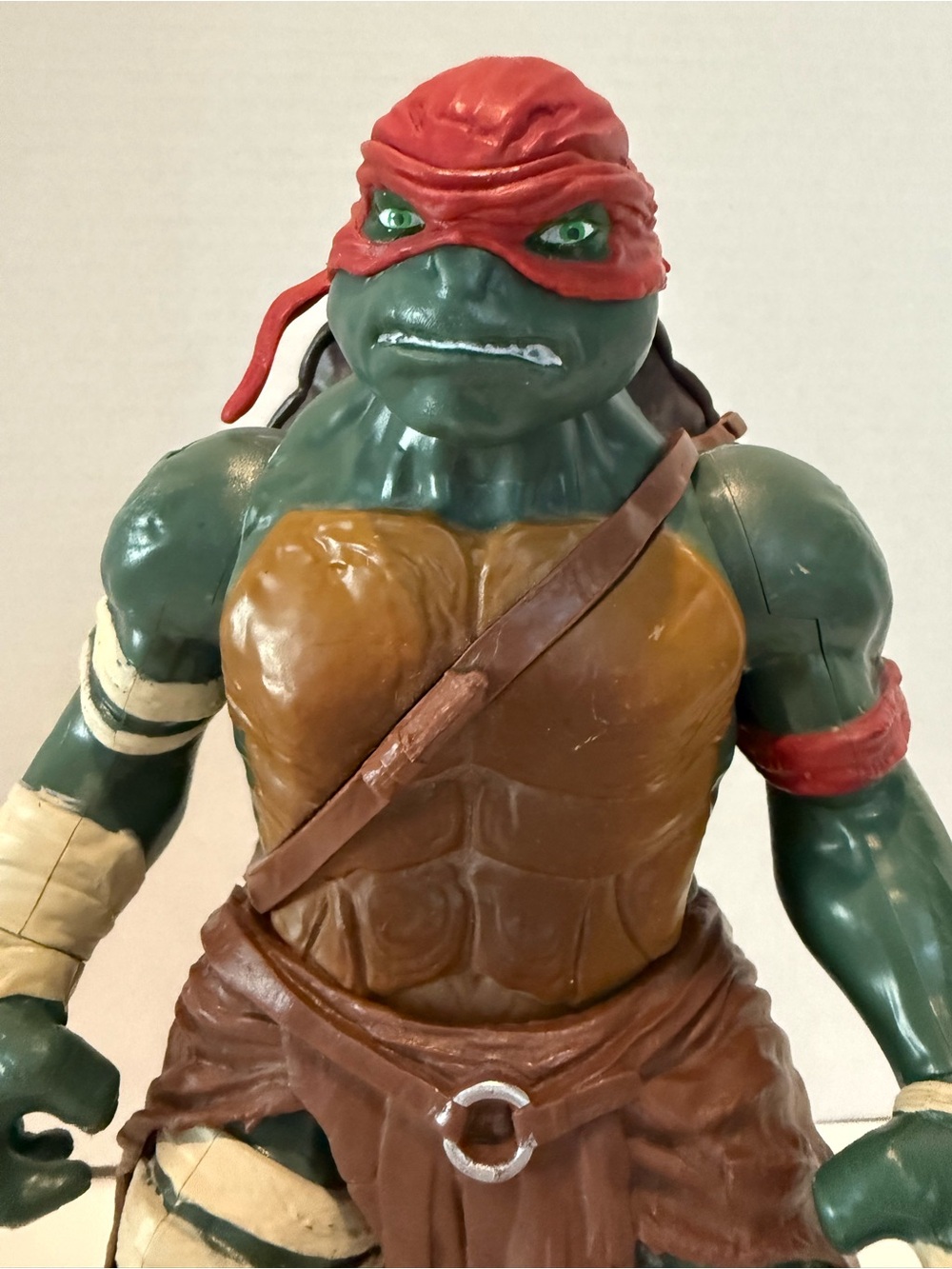 TMNT Raphael Action Figure Teenage Mutant Ninja Turtles Collectible 11 Inch